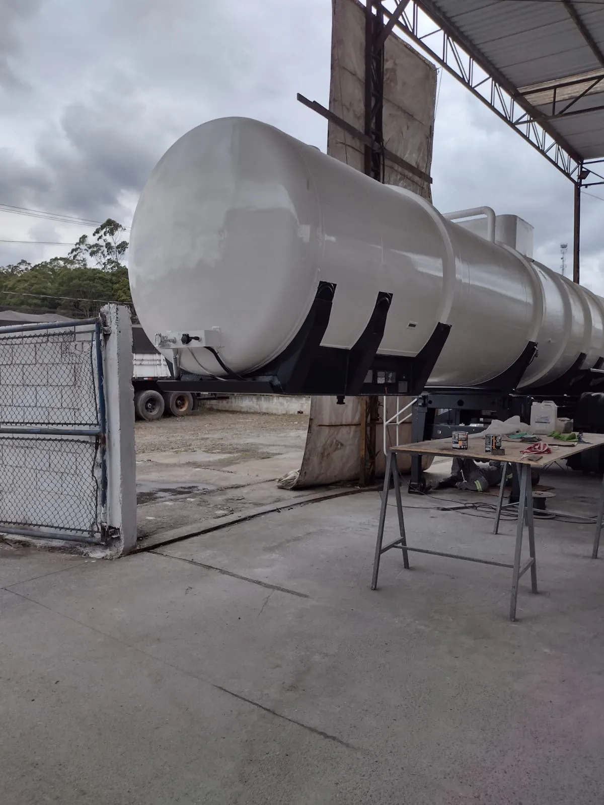 Montagem de tubulação